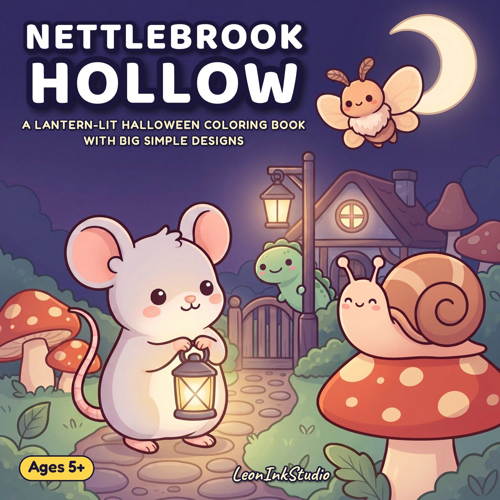 Nettlebrook Hollow coloring book cover